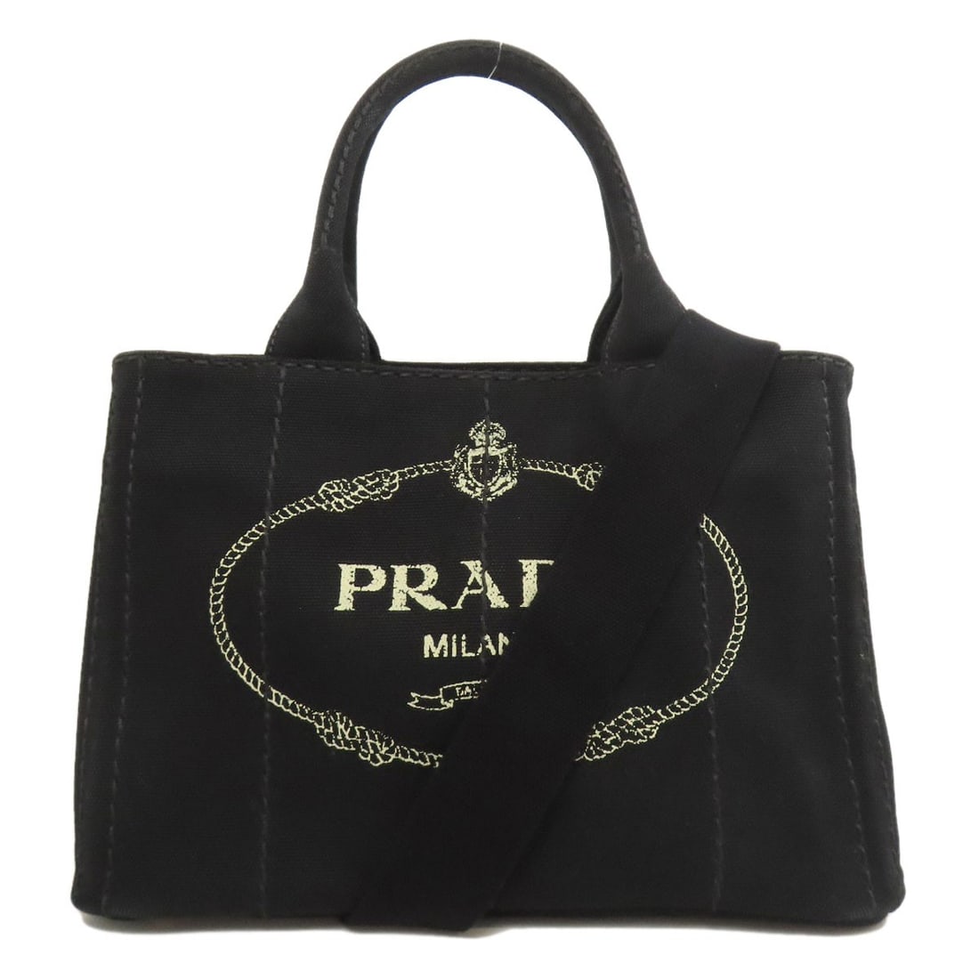 Canvas PRADA Canapa Mini 2WAY Handbag: Canvas PRADA Canapa Mini 2WAY Handbag This listing features Canvas PRADA Canapa Mini 2WAY Handbag. Item specifics are provided below. Item Specifics: Brand: PRADA Style: Handbag Exterior Material: Can