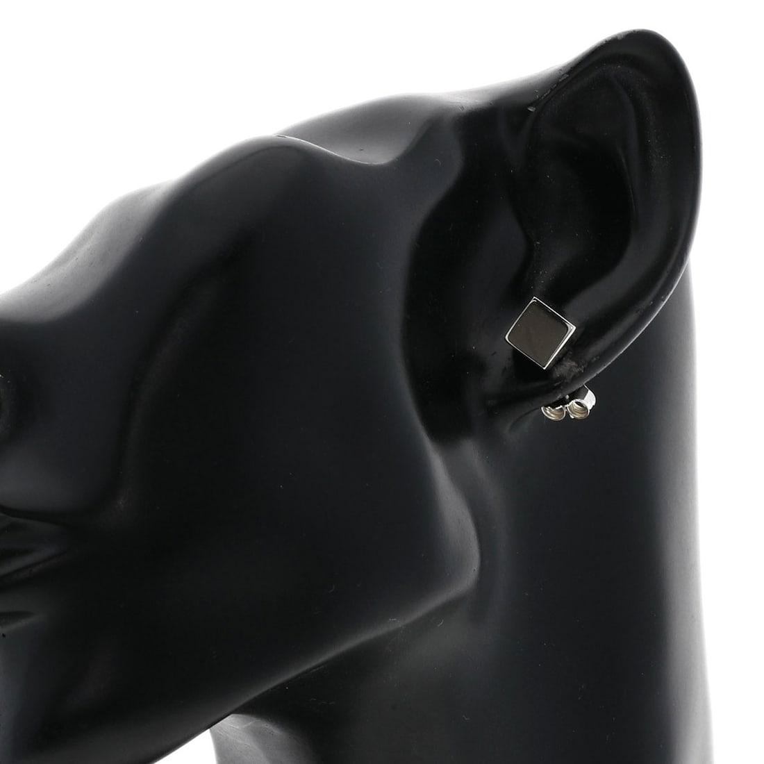 Silver TIFFANY&Co. Cube earring - 4