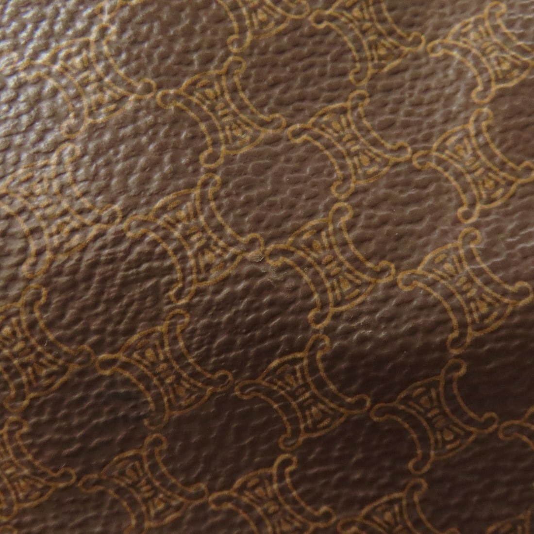 PVC CELINE Macadam pattern Boston bag - 17