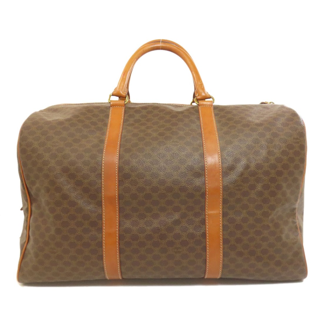 PVC CELINE Macadam pattern Boston bag - 2