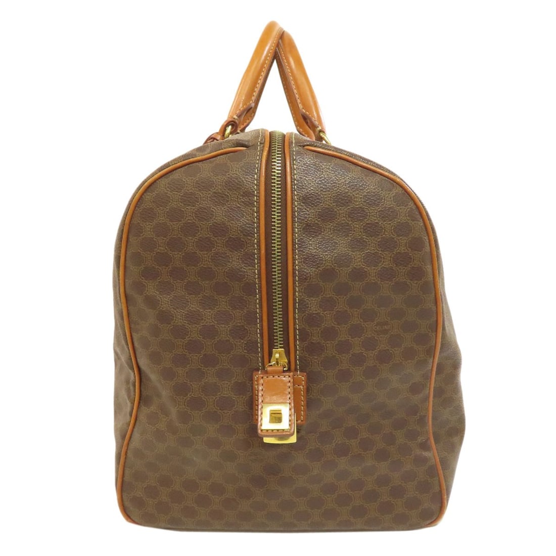 PVC CELINE Macadam pattern Boston bag - 3