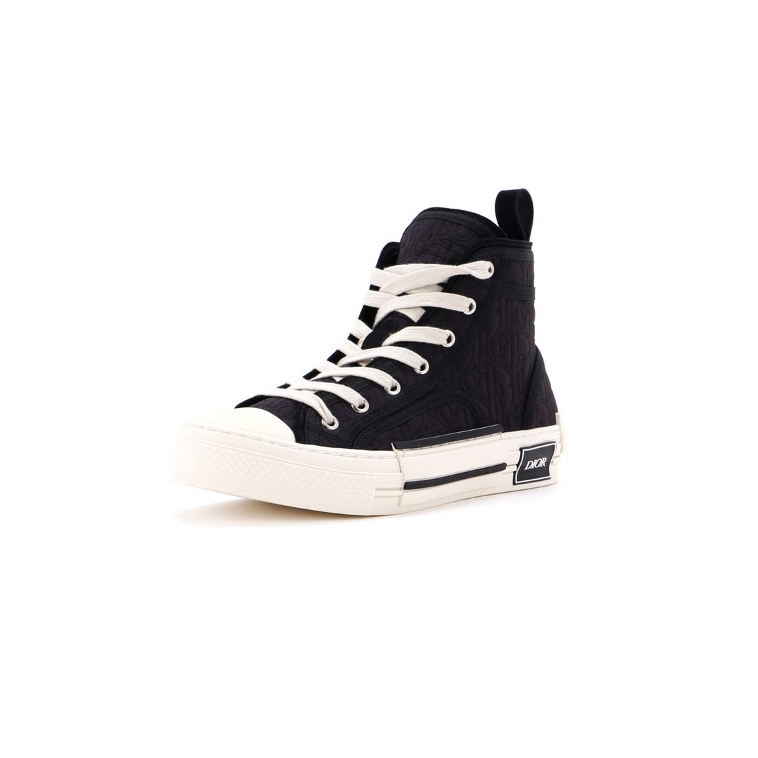 Nylon Christian Dior Men's B23 High-Top Sneakers Quilted Oblique (1 of 4)