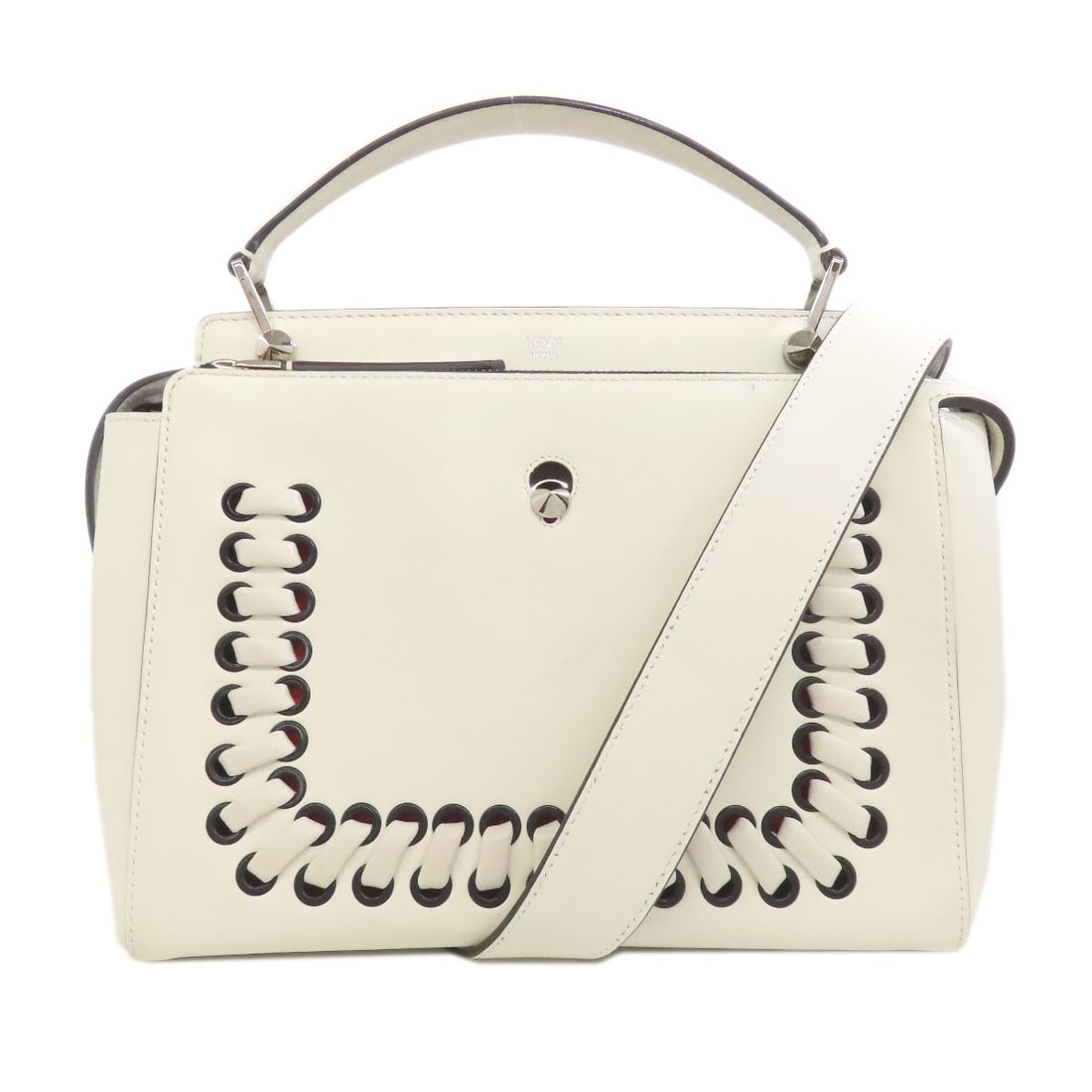 Calf FENDI Dotcom 2WAY Handbag: Calf FENDI Dotcom 2WAY Handbag This listing features Calf FENDI Dotcom 2WAY Handbag. Item specifics are provided below. Item Specifics: Brand: FENDI Style: Handbag Exterior Material: Calf Exterior Col