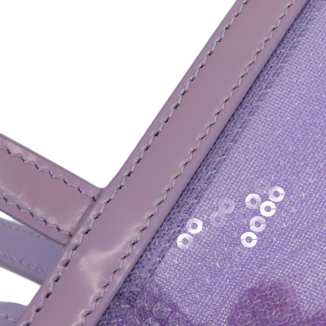 Spangle PRADA Mesh tote Handbag - 14