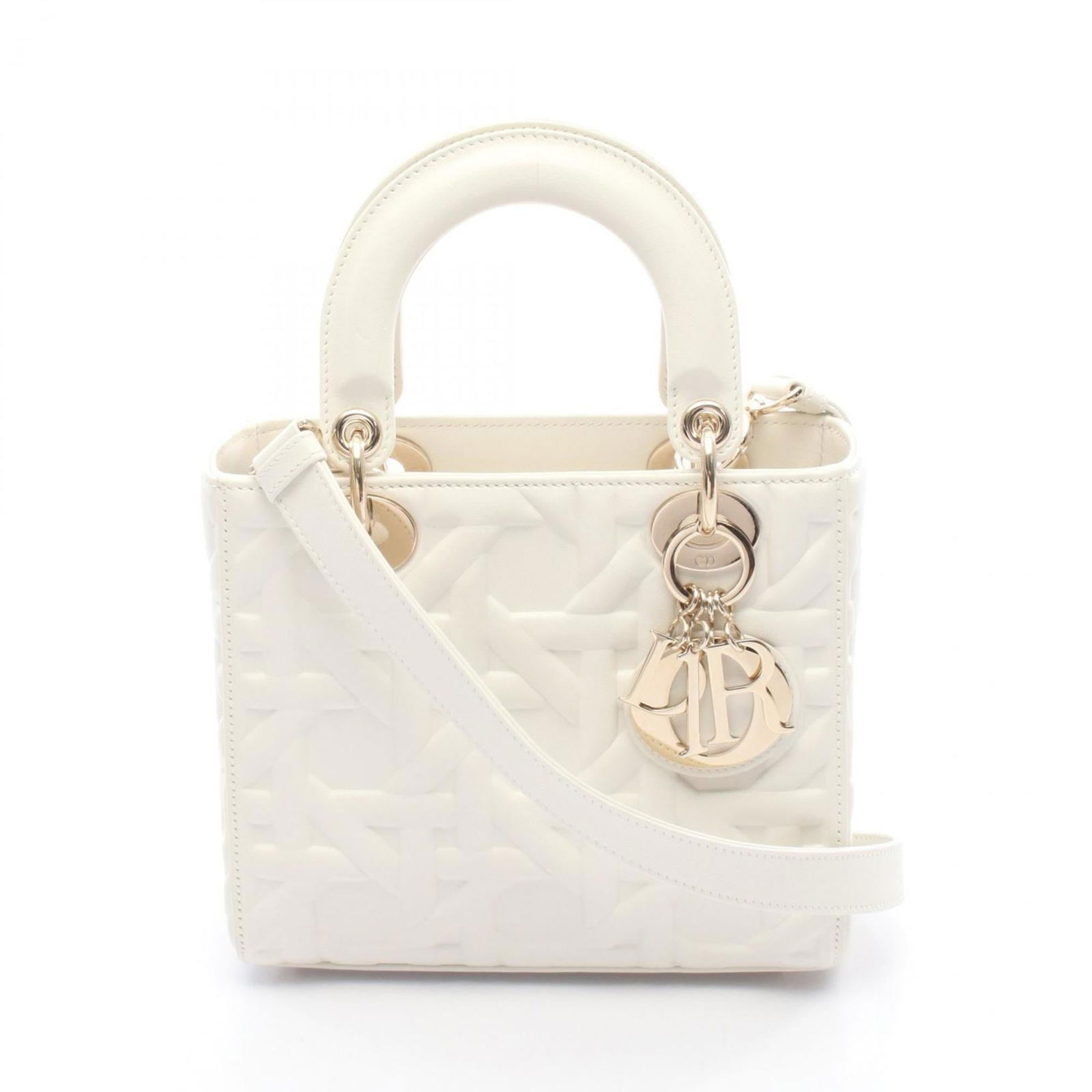 Leather Christian Dior Handbag: Leather Christian Dior Handbag This listing features Leather Christian Dior Handbag. Item specifics are provided below. Item Specifics: Brand: Christian Dior Type: Handbag Material: Leather Color: Whi