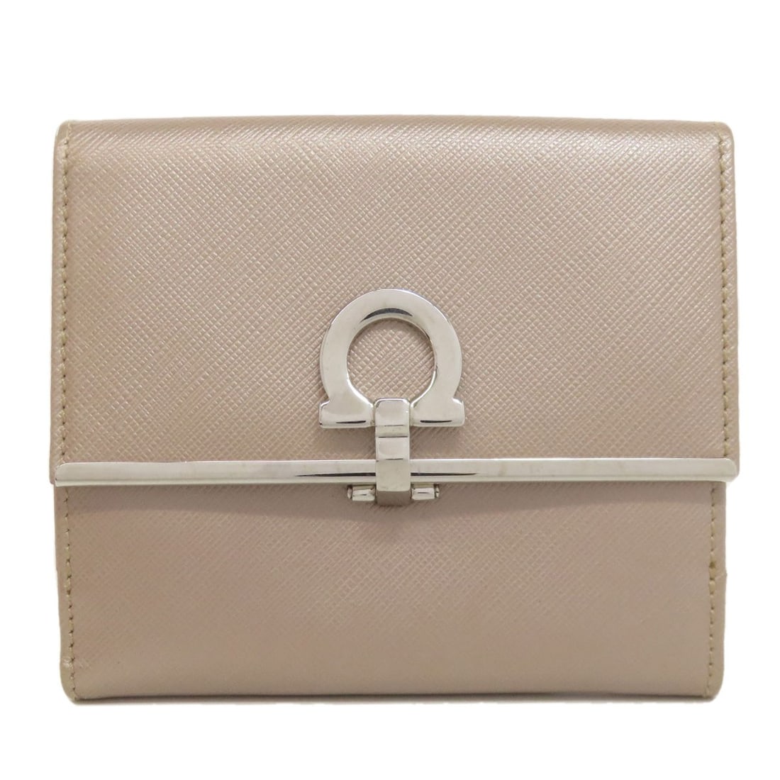 PVC Salvatore Ferragamo GanciniHardware Bifold Wallet with Coin Pocket: PVC Salvatore Ferragamo GanciniHardware Bifold Wallet with Coin Pocket This listing features PVC Salvatore Ferragamo GanciniHardware Bifold Wallet with Coin Pocket. Item specifics are provided below.