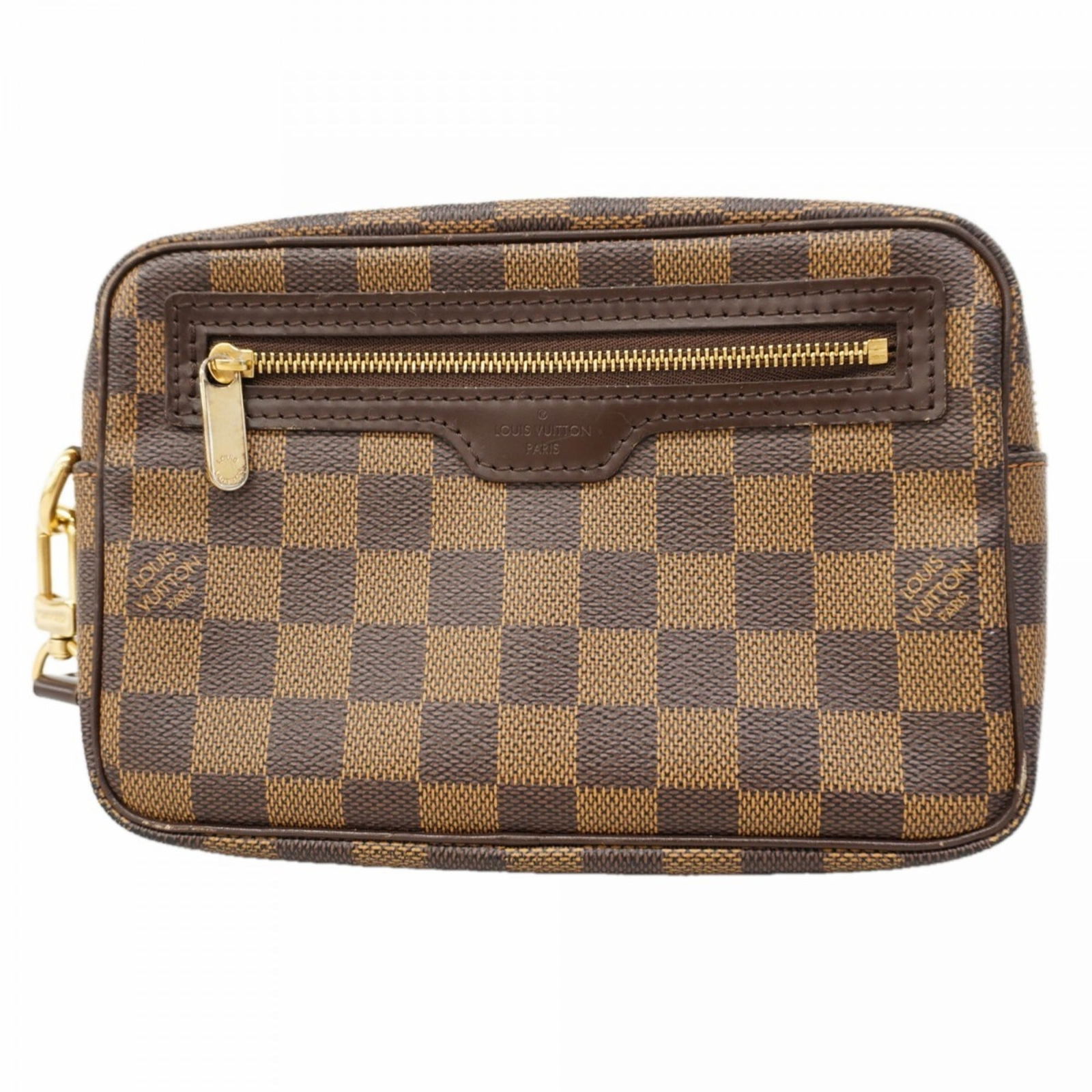 Bag Louis Vuitton Clutch: Bag Louis Vuitton Clutch This listing features Bag Louis Vuitton Clutch. Item specifics are provided below. Item Specifics: Brand: Louis Vuitton Type: Clutch Bag Color: Ebene Gender: Men Size (Hxwxd):