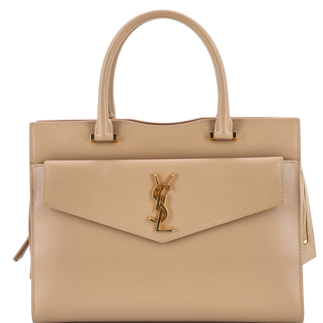 Medium Saint Laurent Uptown Tote Leather: Medium Saint Laurent Uptown Tote Leather This listing features Medium Saint Laurent Uptown Tote Leather. Item specifics are provided below. Item Specifics: Brand: Saint Laurent Exterior Material: Leat