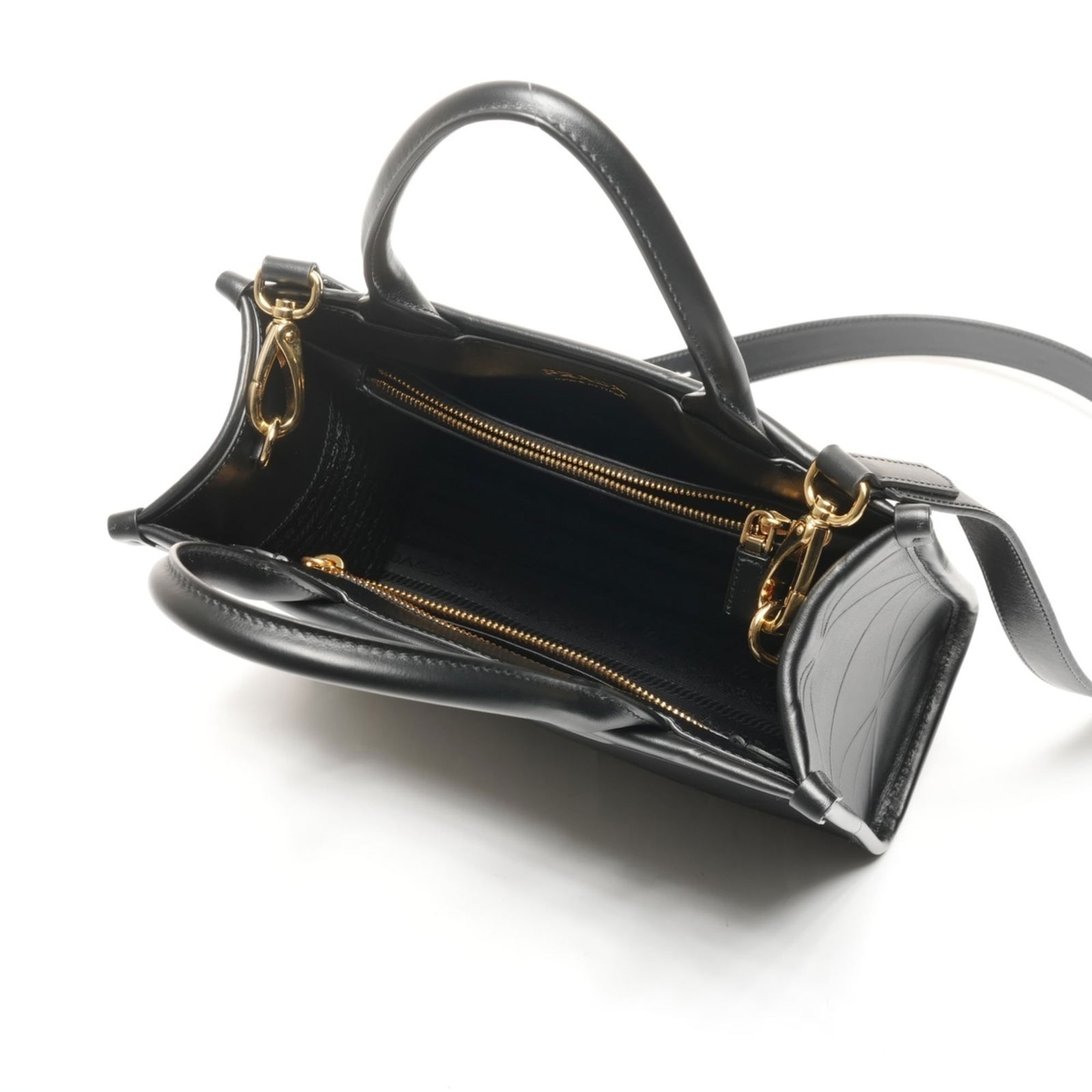 Leather Prada Handbag - 10