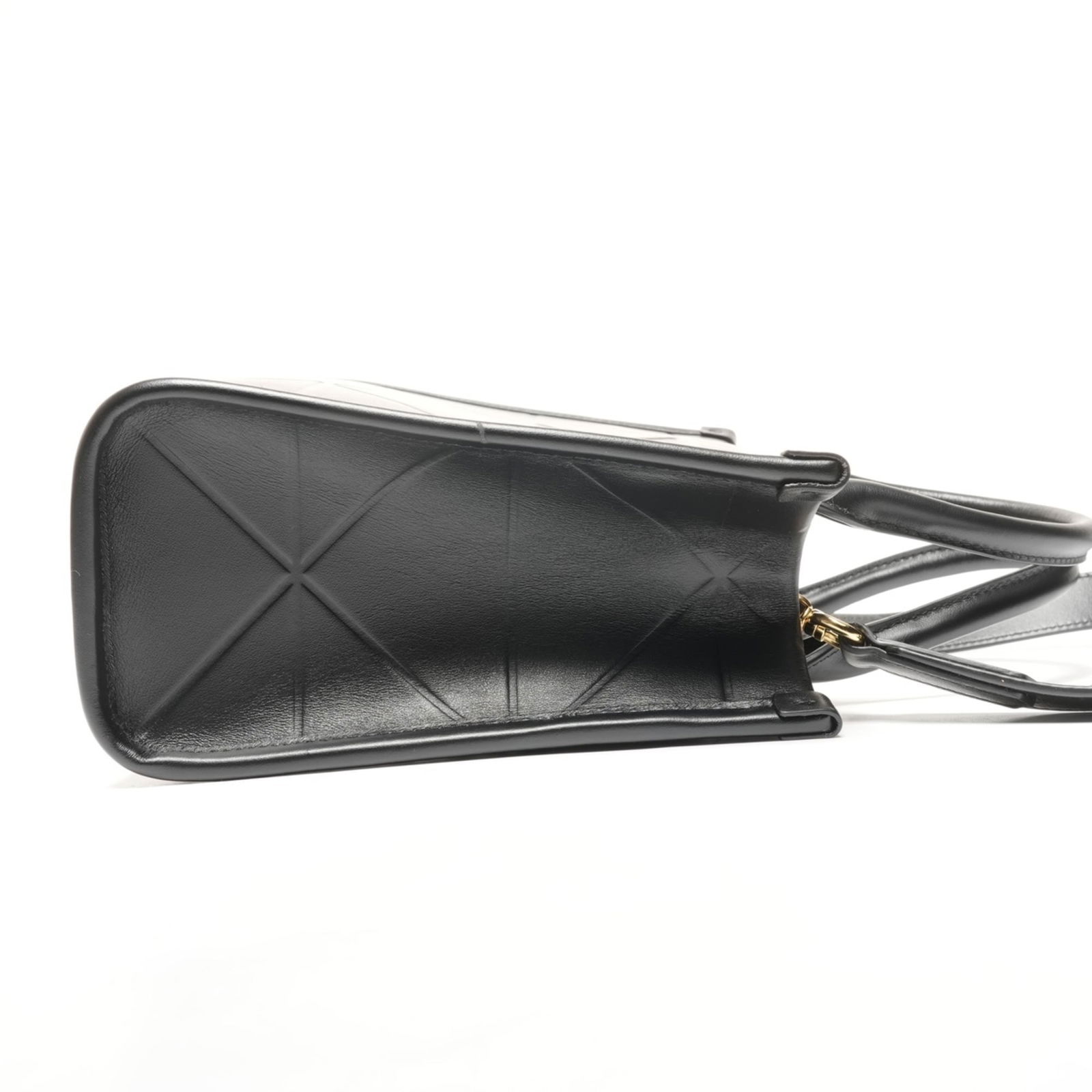 Leather Prada Handbag - 4