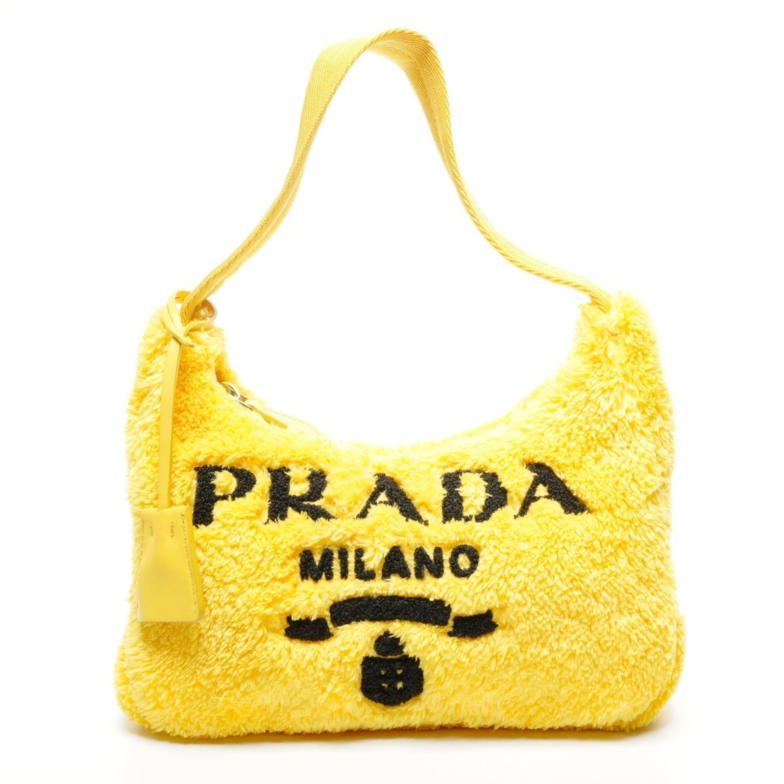 Bag Prada Shoulder: Bag Prada Shoulder This listing features Bag Prada Shoulder. Item specifics are provided below. Item Specifics: Brand: Prada Type: Shoulder Bag Color: Yellow Gender: Women Condition: Used (good), Trac