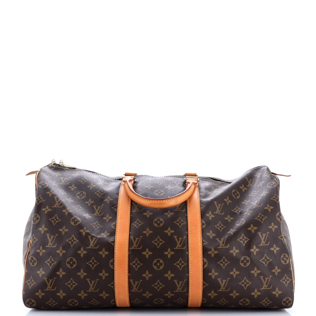 50 Louis Vuitton Keepall Bag Monogram Canvas: 50 Louis Vuitton Keepall Bag Monogram Canvas This listing features 50 Louis Vuitton Keepall Bag Monogram Canvas. Item specifics are provided below. Item Specifics: Brand: Louis Vuitton Exterior Materi