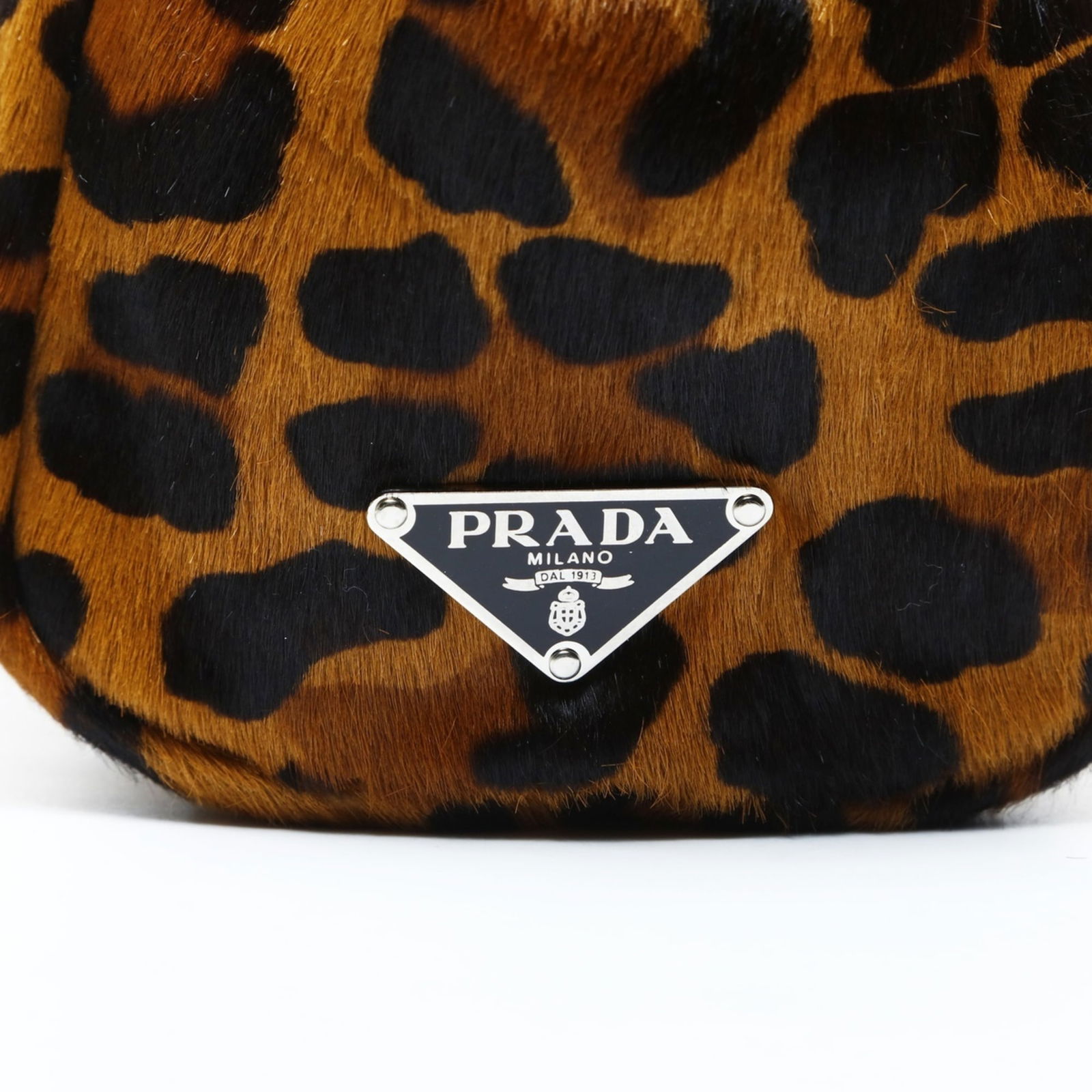 Leather Prada Handbag - 8