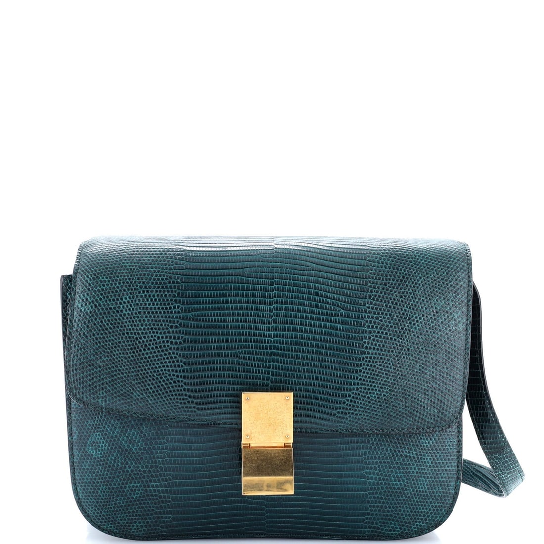 Medium Celine Classic Box Bag Lizard: Medium Celine Classic Box Bag Lizard This listing features Medium Celine Classic Box Bag Lizard. Item specifics are provided below. Item Specifics: Brand: Celine Exterior Material: Lizard Style: Shoul
