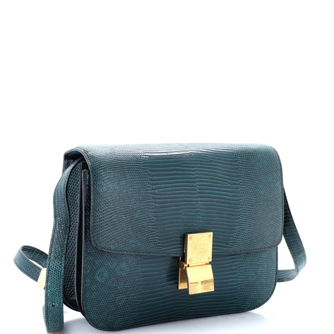 Medium Celine Classic Box Bag Lizard - 2