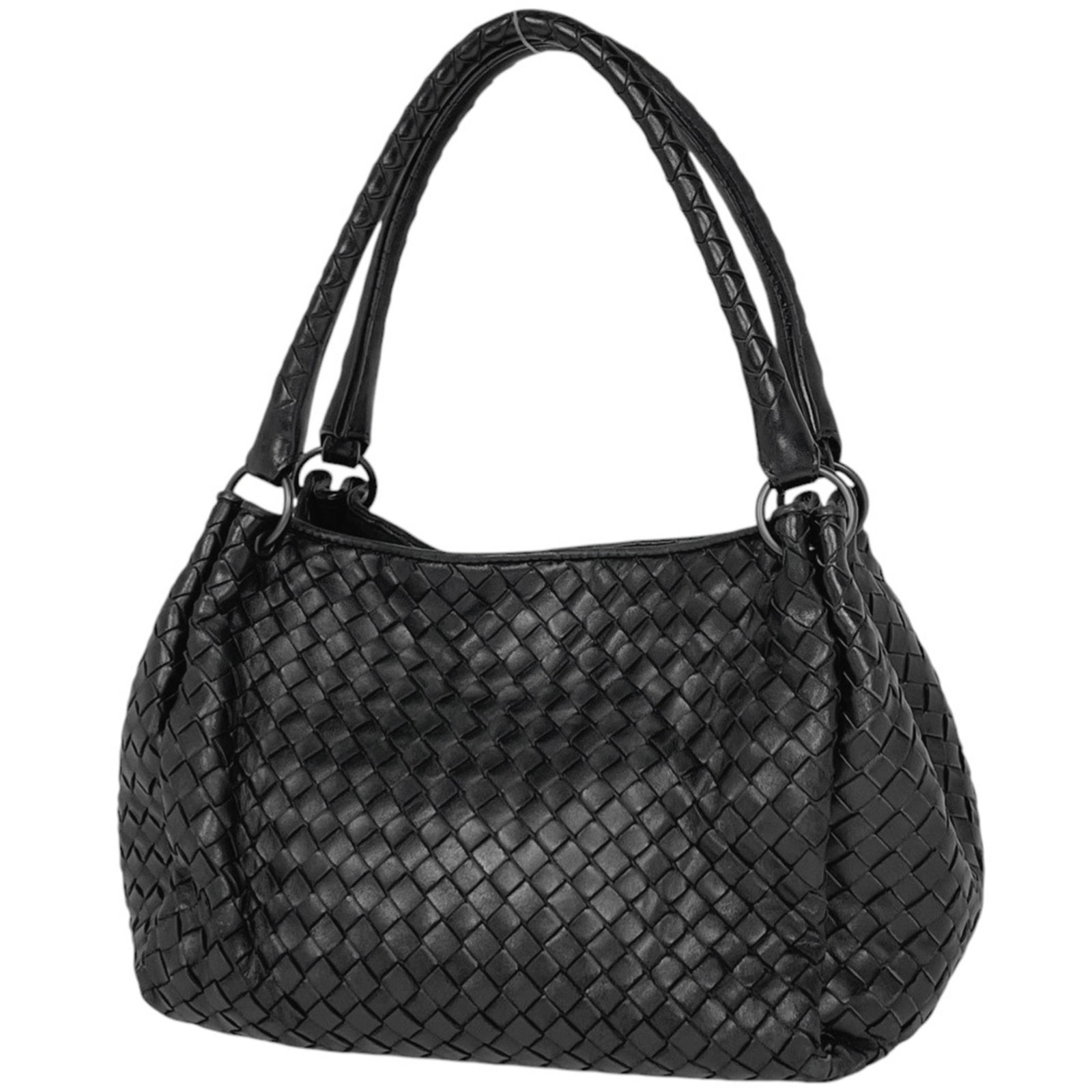 Leather Bottega Veneta Handbag (1 of 7)