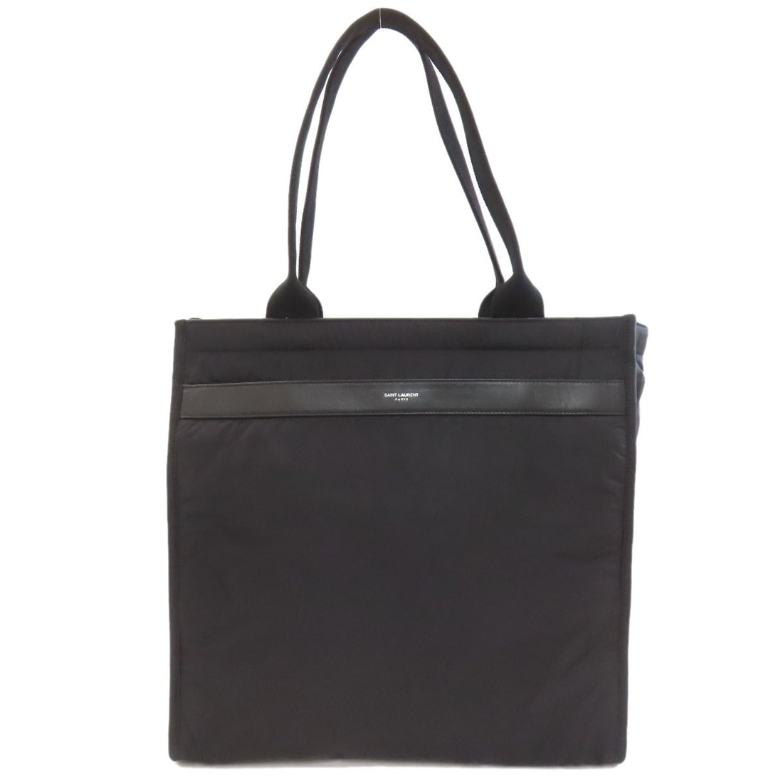 Nylon SAINT LAURENT logo Tote Bag: Nylon SAINT LAURENT logo Tote Bag This listing features Nylon SAINT LAURENT logo Tote Bag. Item specifics are provided below. Item Specifics: Brand: SAINT LAURENT Style: Tote Bag Exterior Material: Ny