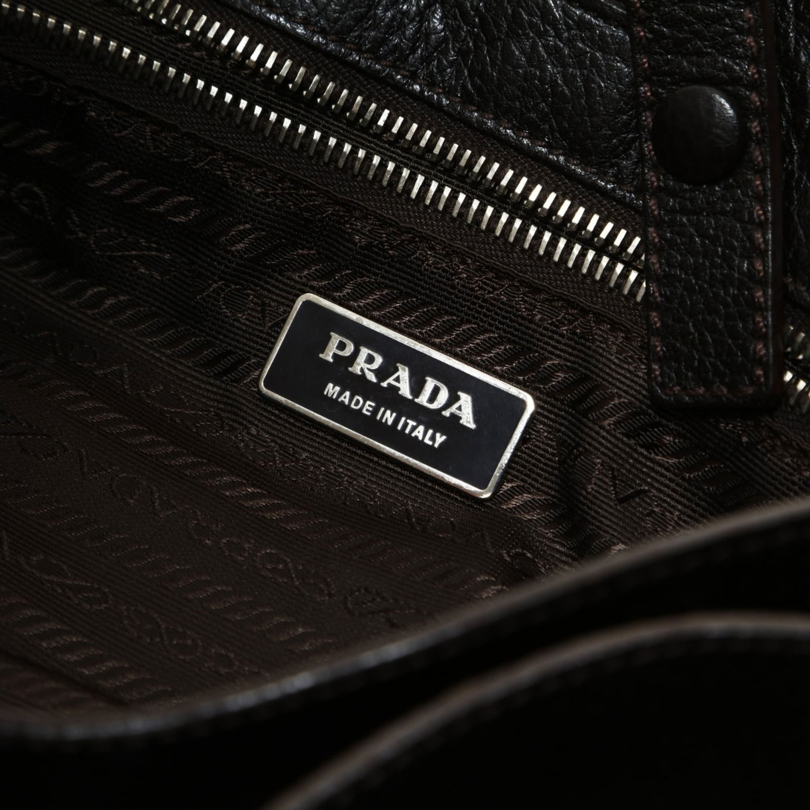 Leather Prada Shoulder Bag - 10