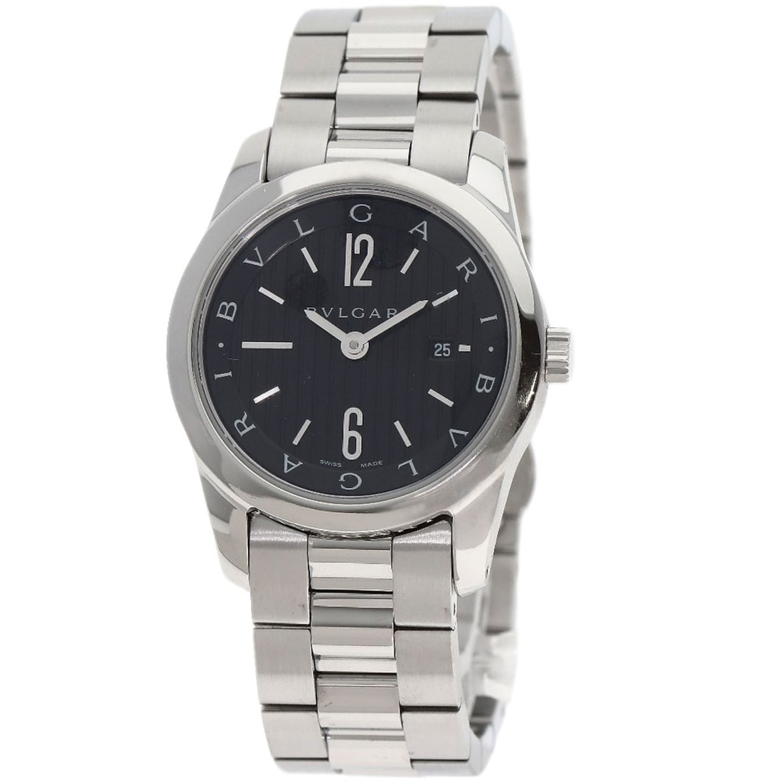 Steel BVLGARI Solo tempo Watches ST30S Stainless Steel/ Stainless: Steel BVLGARI Solo tempo Watches ST30S Stainless Steel/ Stainless This listing features Steel BVLGARI Solo tempo Watches ST30S Stainless Steel/ Stainless. Item specifics are provided below. Item Speci