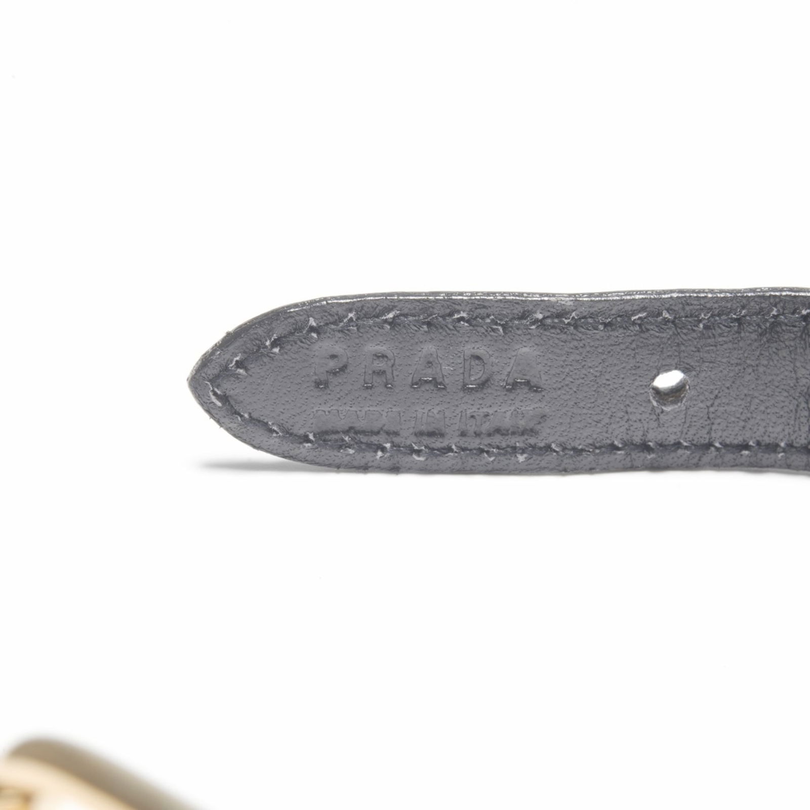 Leather Prada Bangle - 7
