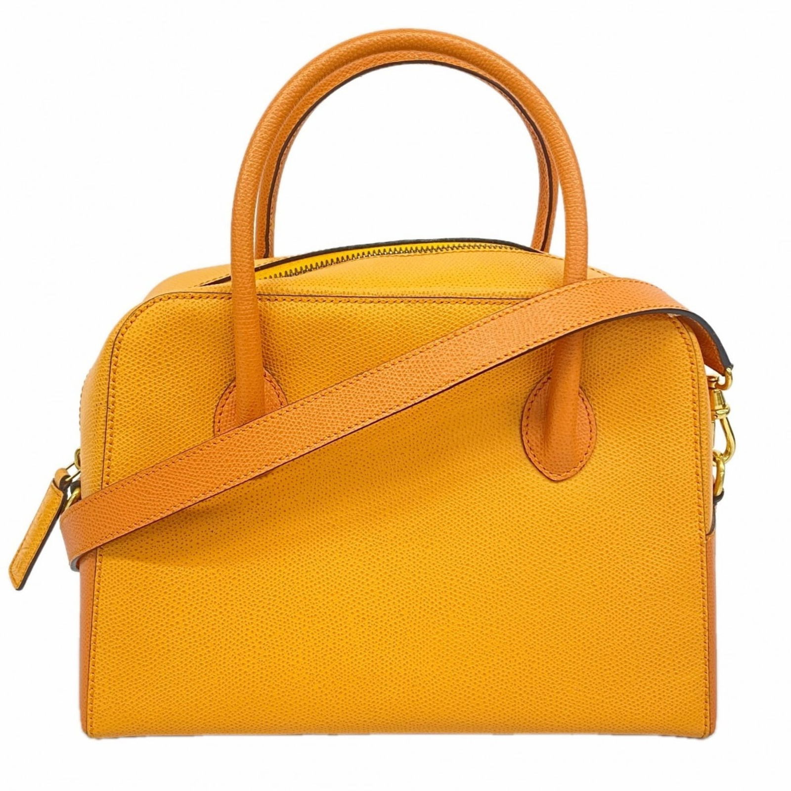 Leather Celine Handbag: Leather Celine Handbag This listing features Leather Celine Handbag. Item specifics are provided below. Item Specifics: Brand: Celine Type: Handbag Material: Leather Color: Orange Hardware Color: