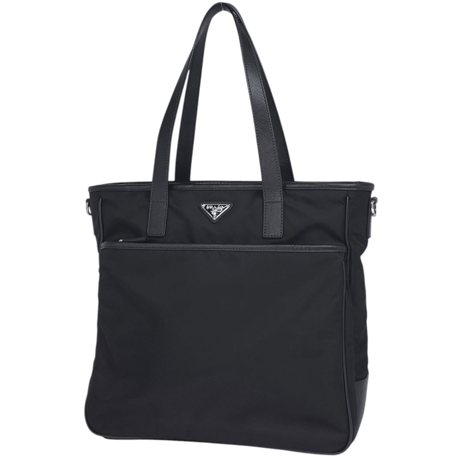 Leather - Prada Shoulder Bag - Tote Bag Nylon: Leather - Prada Shoulder Bag - Tote Bag Nylon This listing features Leather - Prada Shoulder Bag - Tote Bag Nylon. Item specifics are provided below. Item Specifics: Brand: Prada Type: Shoulder Bag, T