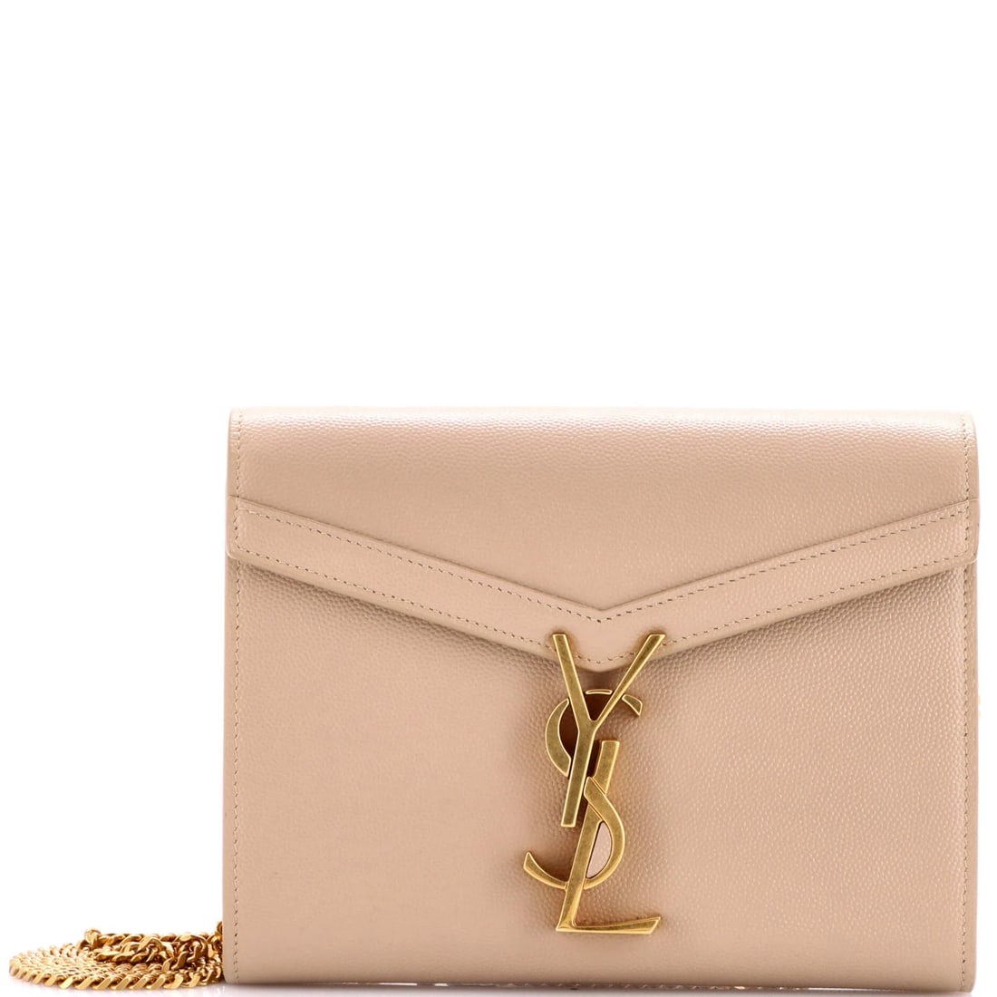 Small Saint Laurent Cassandra Chain Shoulder Bag Leather (1 of 7)