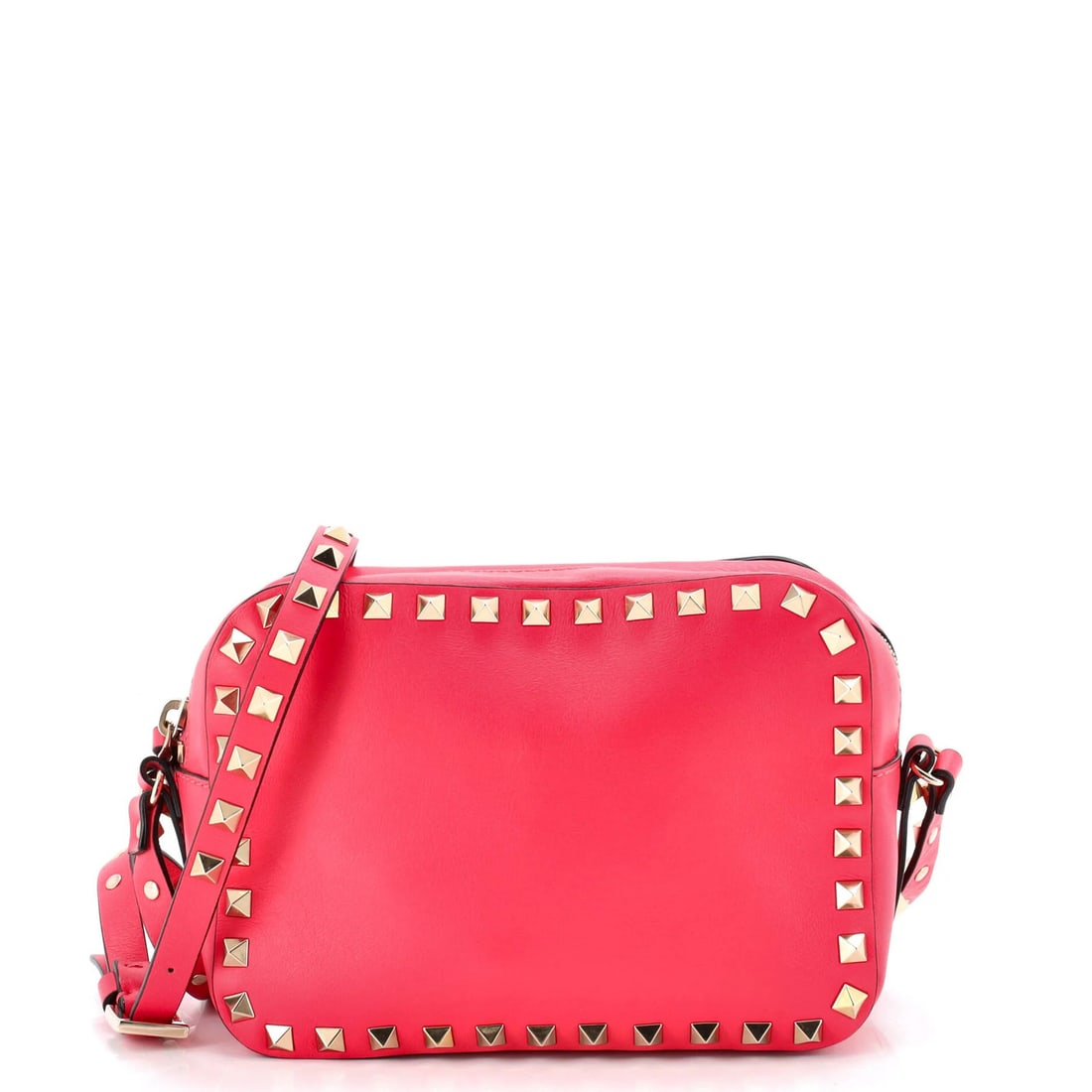 Leather Valentino Garavani Rockstud Camera Crossbody Bag: Leather Valentino Garavani Rockstud Camera Crossbody Bag This listing features Leather Valentino Garavani Rockstud Camera Crossbody Bag. Item specifics are provided below. Item Specifics: Brand: Valen