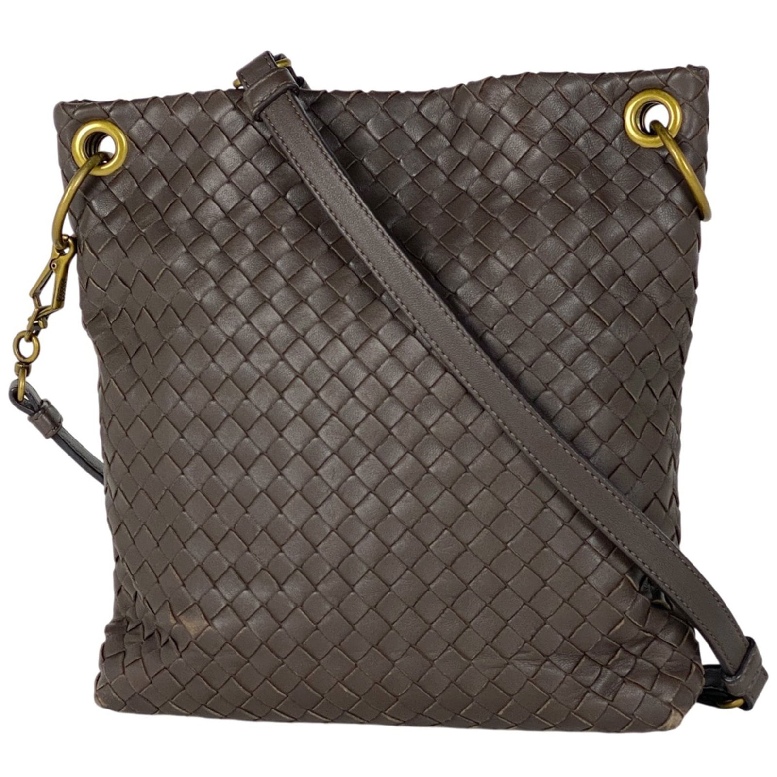 Leather Bottega Veneta Shoulder Bag: Leather Bottega Veneta Shoulder Bag This listing features Leather Bottega Veneta Shoulder Bag. Item specifics are provided below. Item Specifics: Brand: Bottega Veneta Type: Shoulder Bag Material: Lea