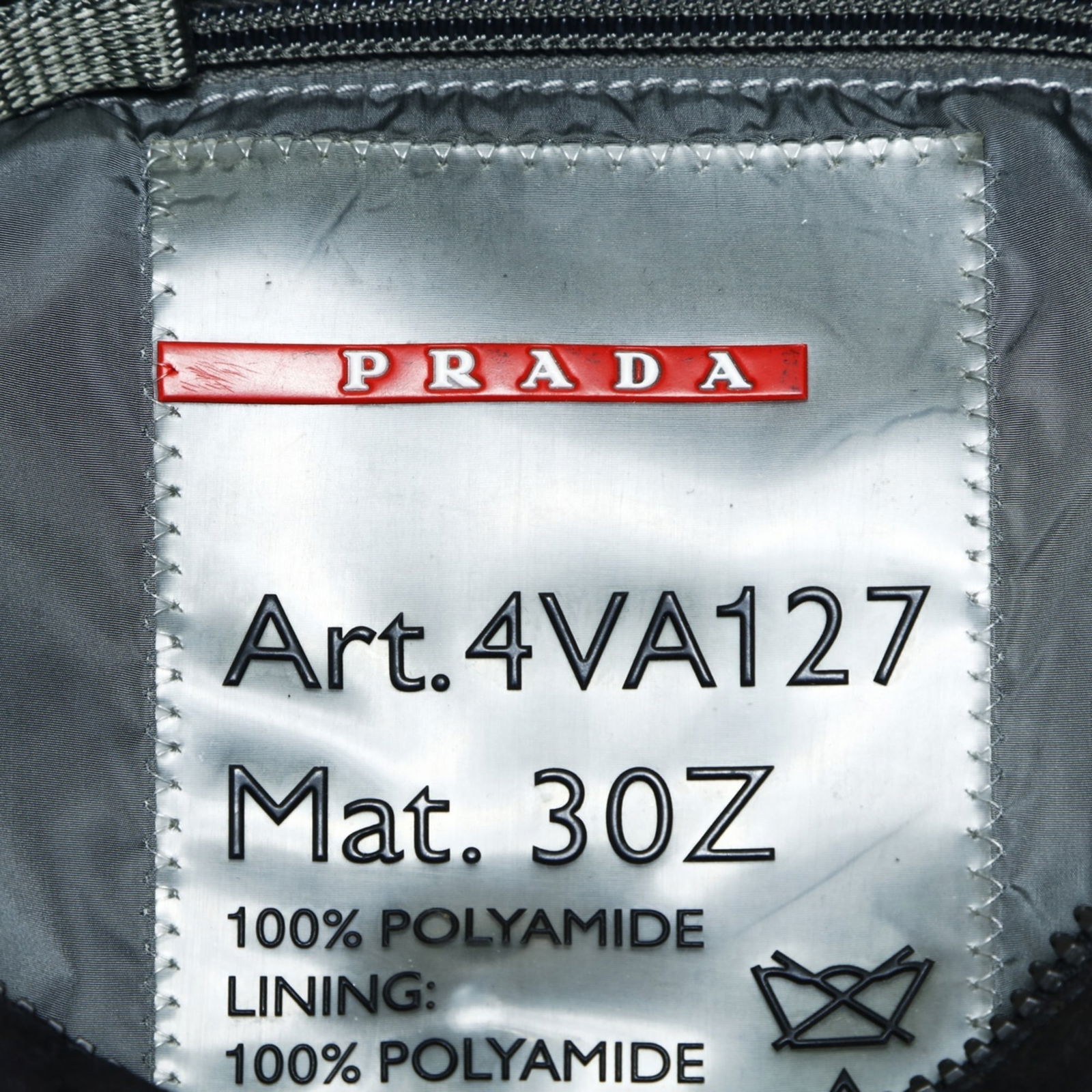 Canvas Prada Shoulder Bag - 12