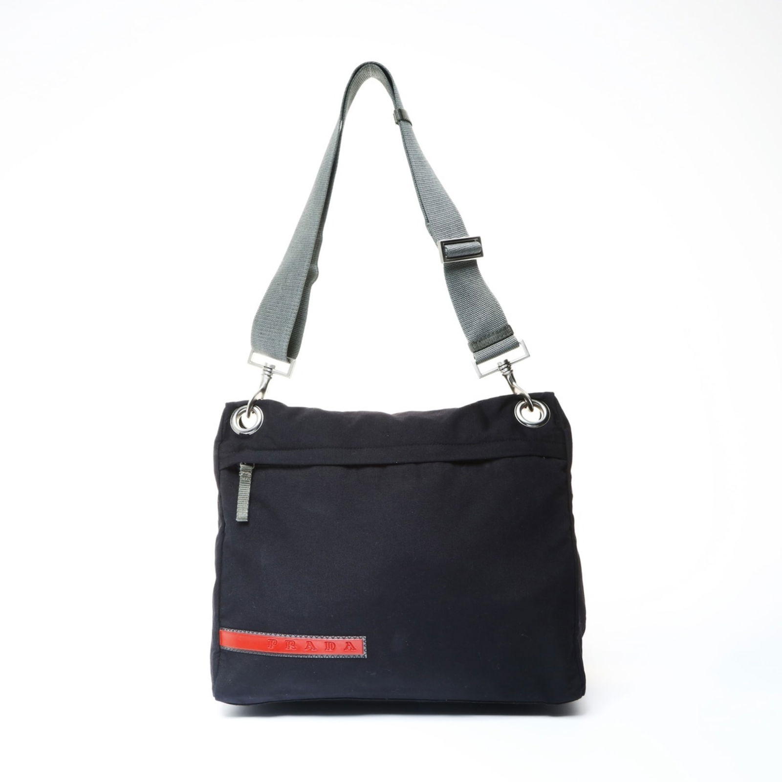 Canvas Prada Shoulder Bag - 2