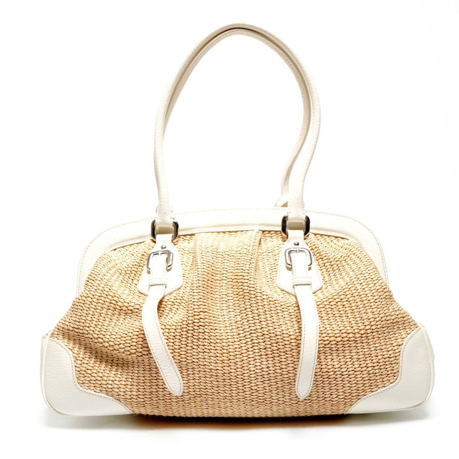 Raffia Prada Handbag - 2