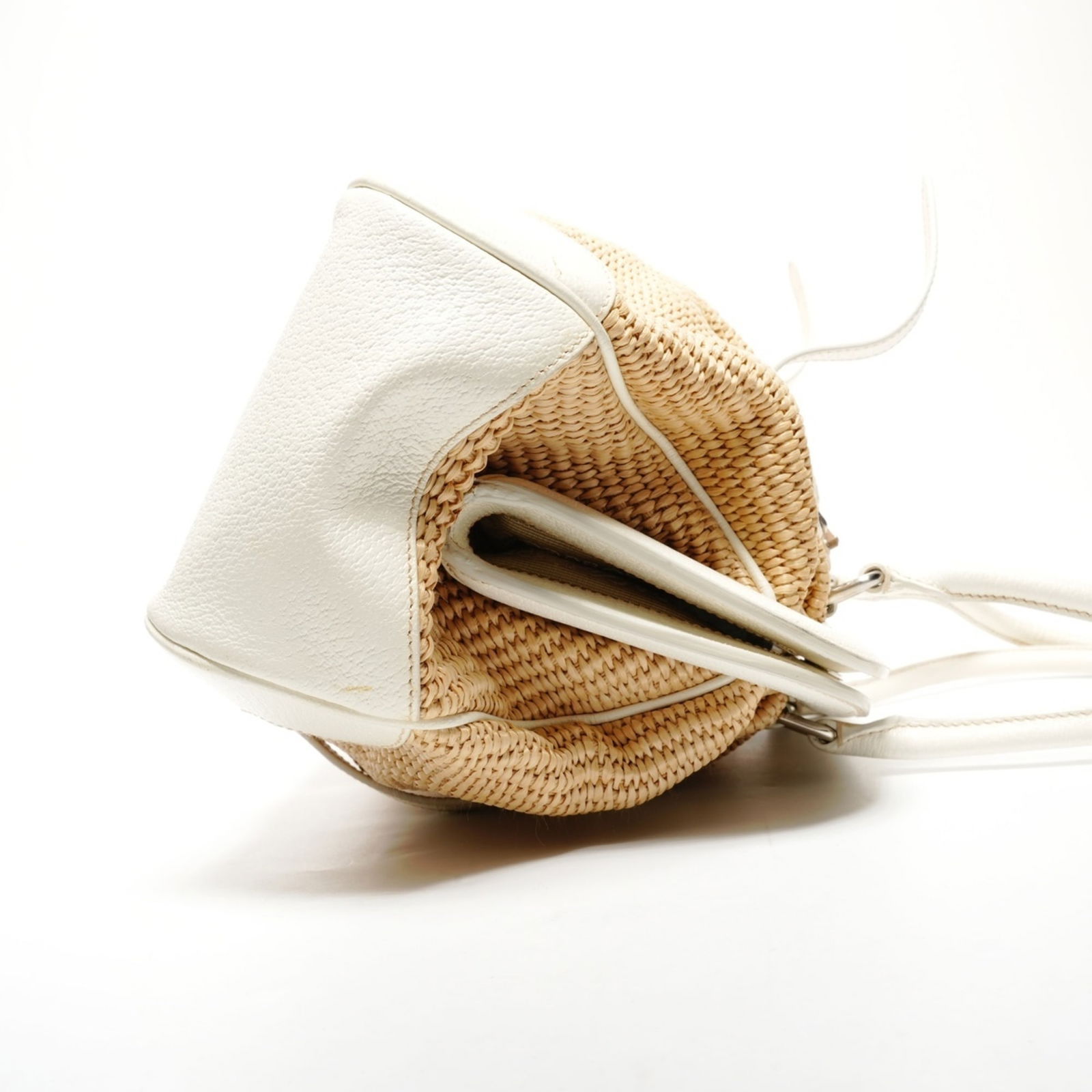 Raffia Prada Handbag - 4