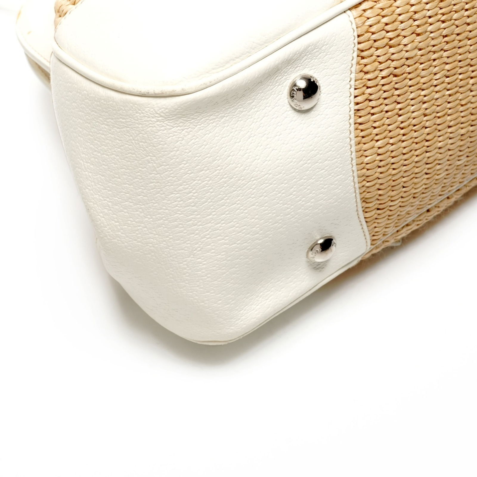 Raffia Prada Handbag - 5