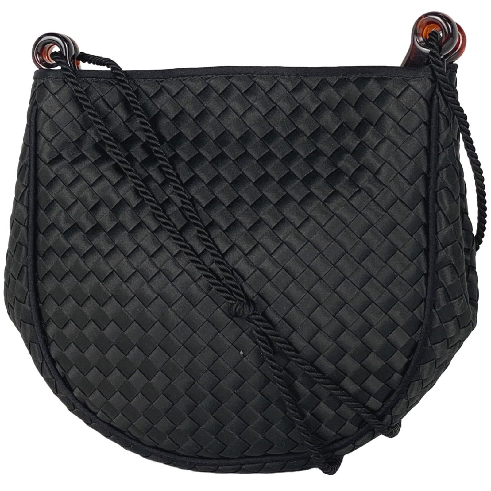 Satin Bottega Veneta Shoulder Bag: Satin Bottega Veneta Shoulder Bag This listing features Satin Bottega Veneta Shoulder Bag. Item specifics are provided below. Item Specifics: Brand: Bottega Veneta Type: Shoulder Bag Material: Satin