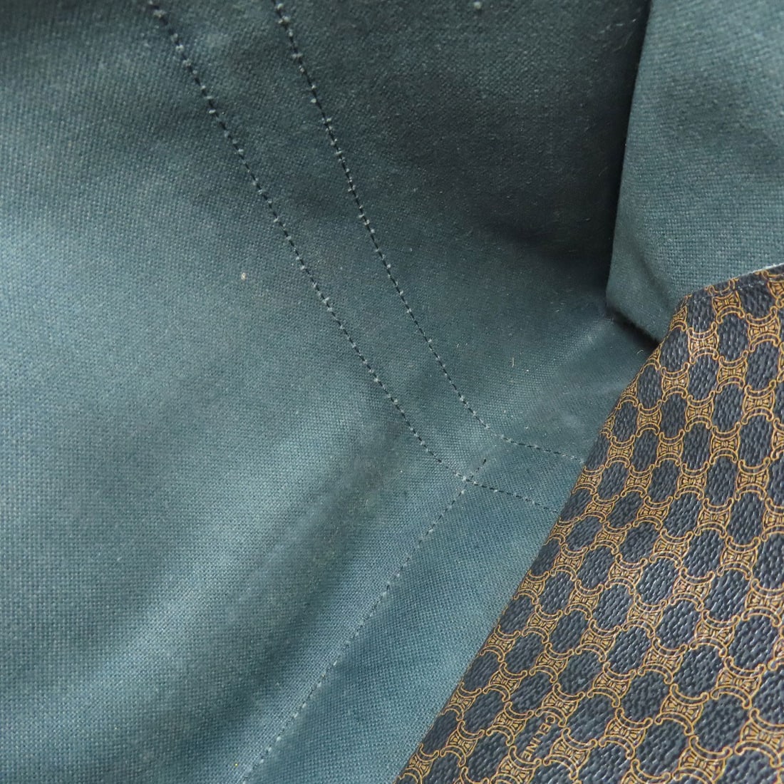 PVC CELINE Macadam pattern Tote Bag - 11