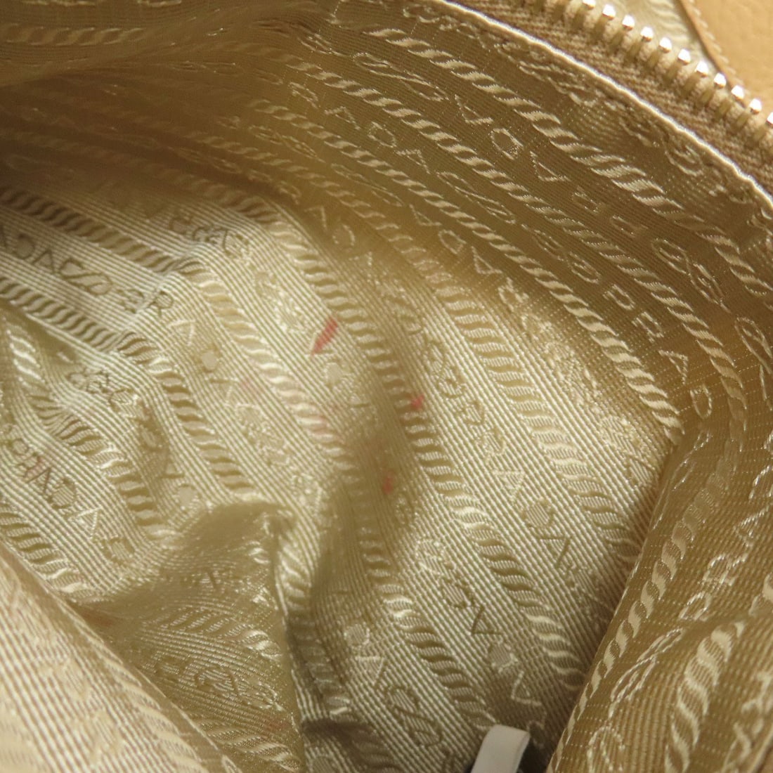 Leather PRADA logo Handbag - 10