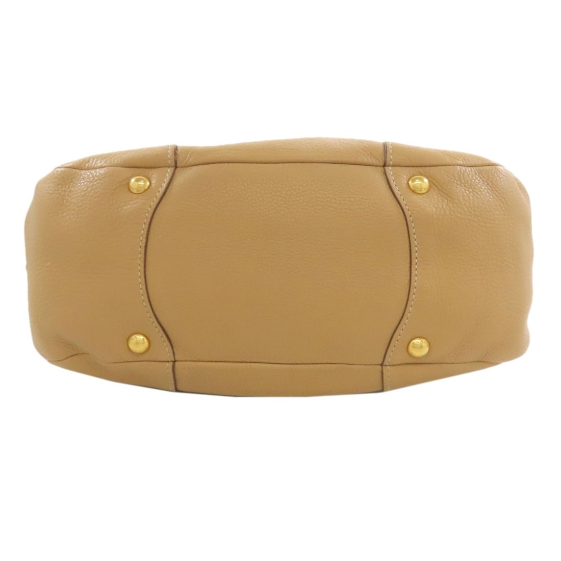 Leather PRADA logo Handbag - 4