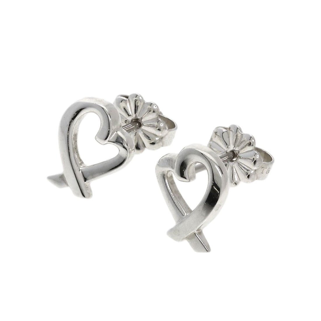 Silver TIFFANY&Co. Loving heart earring: Silver TIFFANY&Co. Loving heart earring This listing features Silver TIFFANY&Co. Loving heart earring. Item specifics are provided below. Item Specifics: Brand: TIFFANY&Co. Style: earring Material: Si