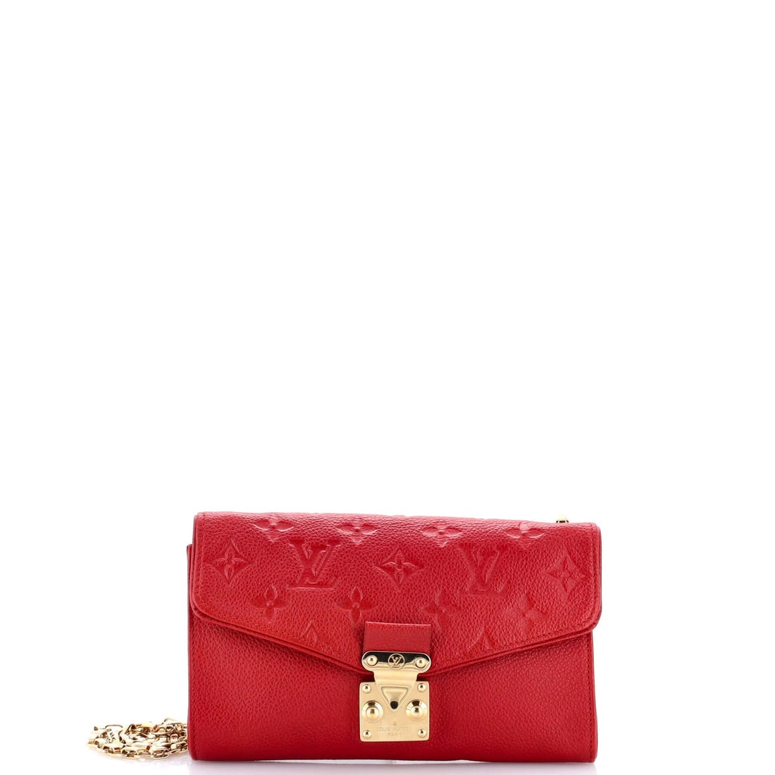 Leather Louis Vuitton Saint Germain Pochette Monogram Empreinte: Leather Louis Vuitton Saint Germain Pochette Monogram Empreinte This listing features Leather Louis Vuitton Saint Germain Pochette Monogram Empreinte. Item specifics are provided below. Item Specifics