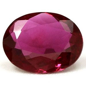 Loose Ruby Gemstone - RGL Oval 1.21ct Red MI (1 of 1)