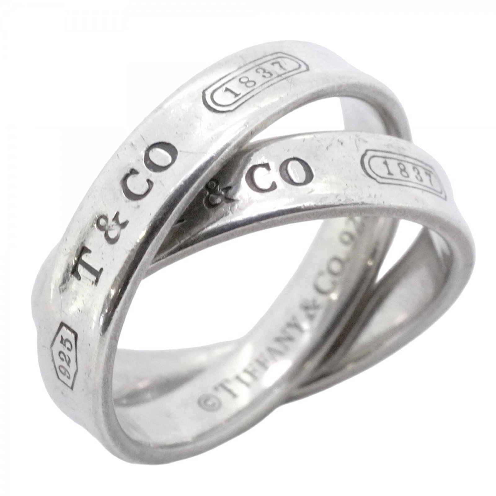 925 Tiffany Band Ring Silver (1 of 10)