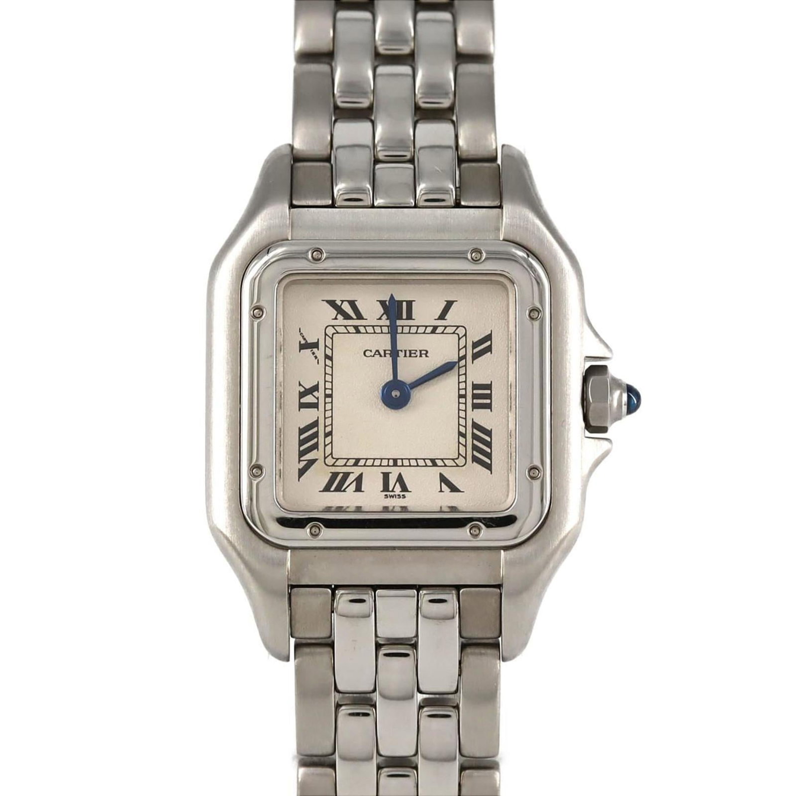 Wristwatch Cartier: Wristwatch Cartier This listing features Wristwatch Cartier. Item specifics are provided below. Item Specifics: Brand: Cartier Type: Wristwatch Gender: Women Material (Case): Stainless Steel