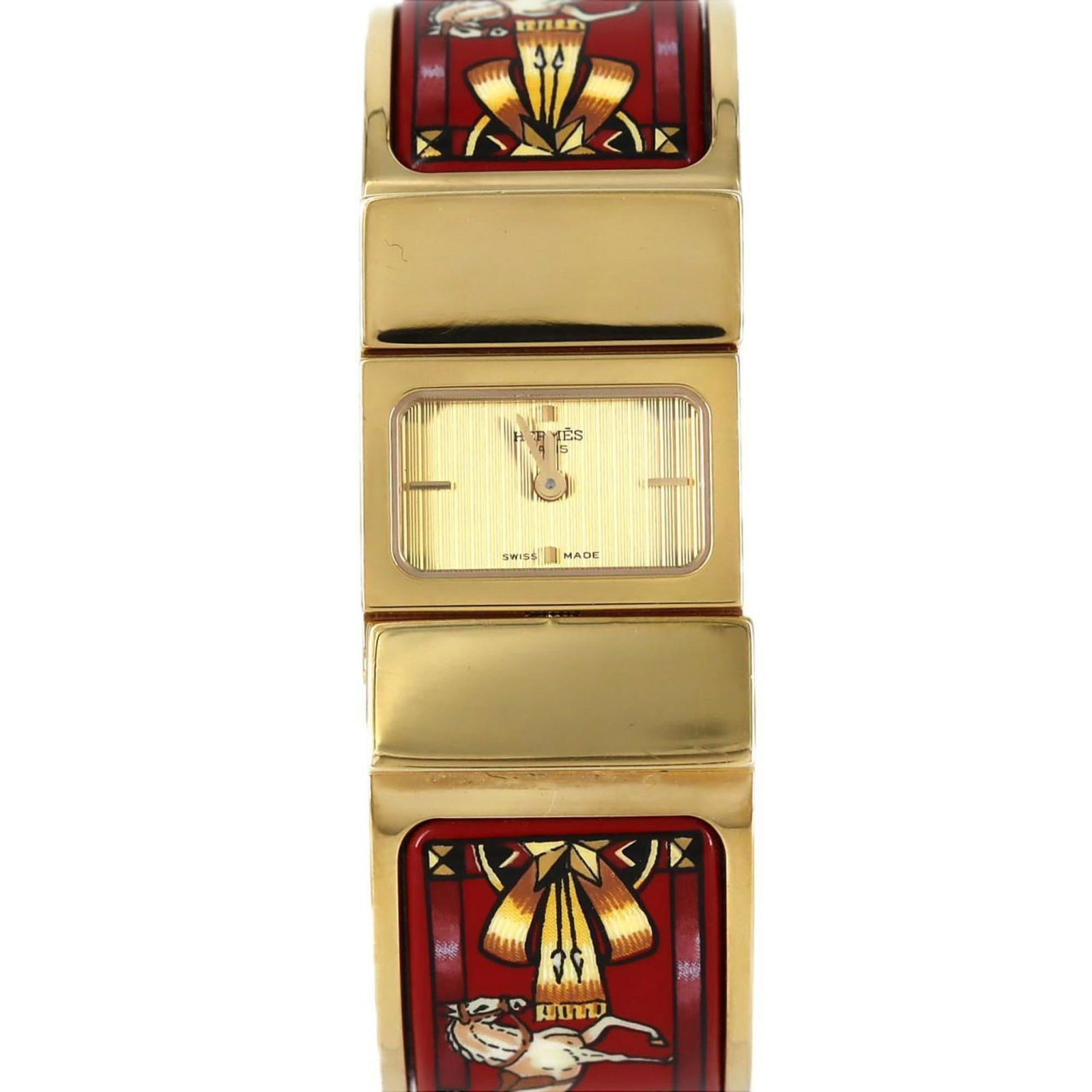 Wristwatch Hermes: Wristwatch Hermes This listing features Wristwatch Hermes. Item specifics are provided below. Item Specifics: Brand: Hermes Type: Wristwatch Gender: Women Material (Case): Gold Plated Material (Band):