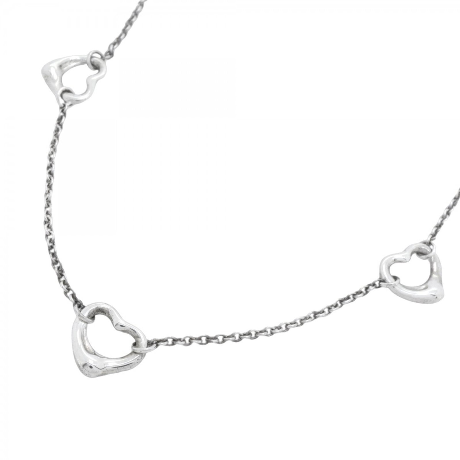 women's Tiffany necklace heart 3P silver 925: women's Tiffany necklace heart 3P silver 925 This listing features women's Tiffany necklace heart 3P silver 925. Item specifics are provided below. Item Specifics: Brand: Tiffany Necklace Type: