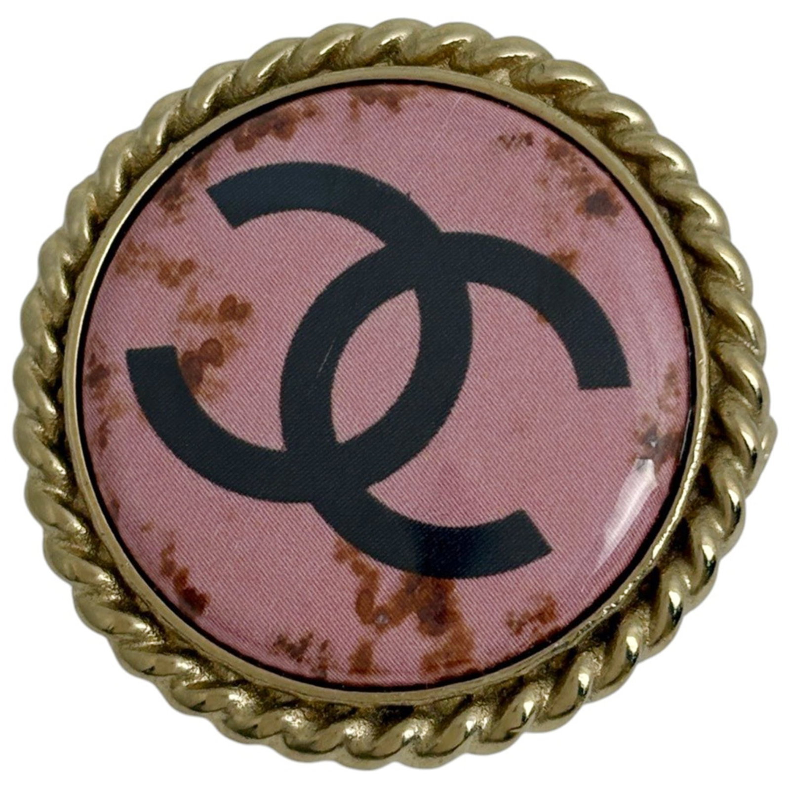 Brooch Chanel: Brooch Chanel This listing features Brooch Chanel. Item specifics are provided below. Item Specifics: Brand: Chanel Type: Brooch Gender: Women Finish: Gold Plated Color: Gold, Pink Size (Hxwxd): 3cm x