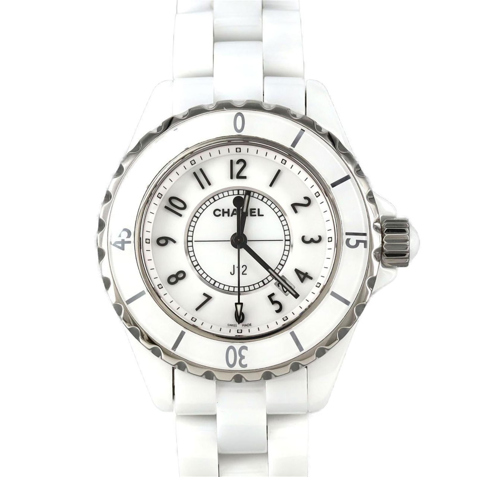 Wristwatch Chanel: Wristwatch Chanel This listing features Wristwatch Chanel. Item specifics are provided below. Item Specifics: Brand: Chanel Type: Wristwatch Gender: Women Material (Case): Ceramic Material (Band): Cer