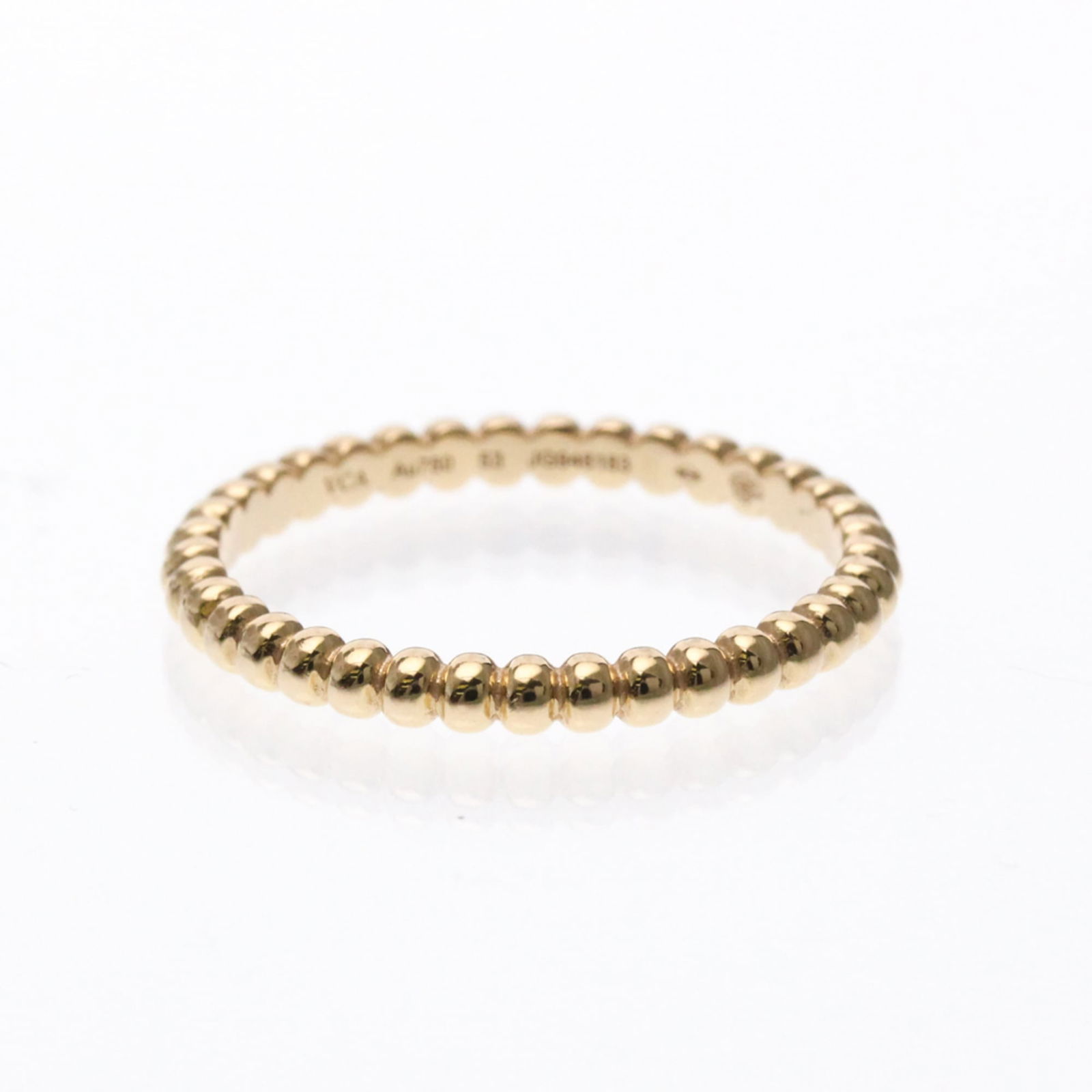 (18K) Van Cleef & Arpels Band Ring Pink Gold (1 of 10)