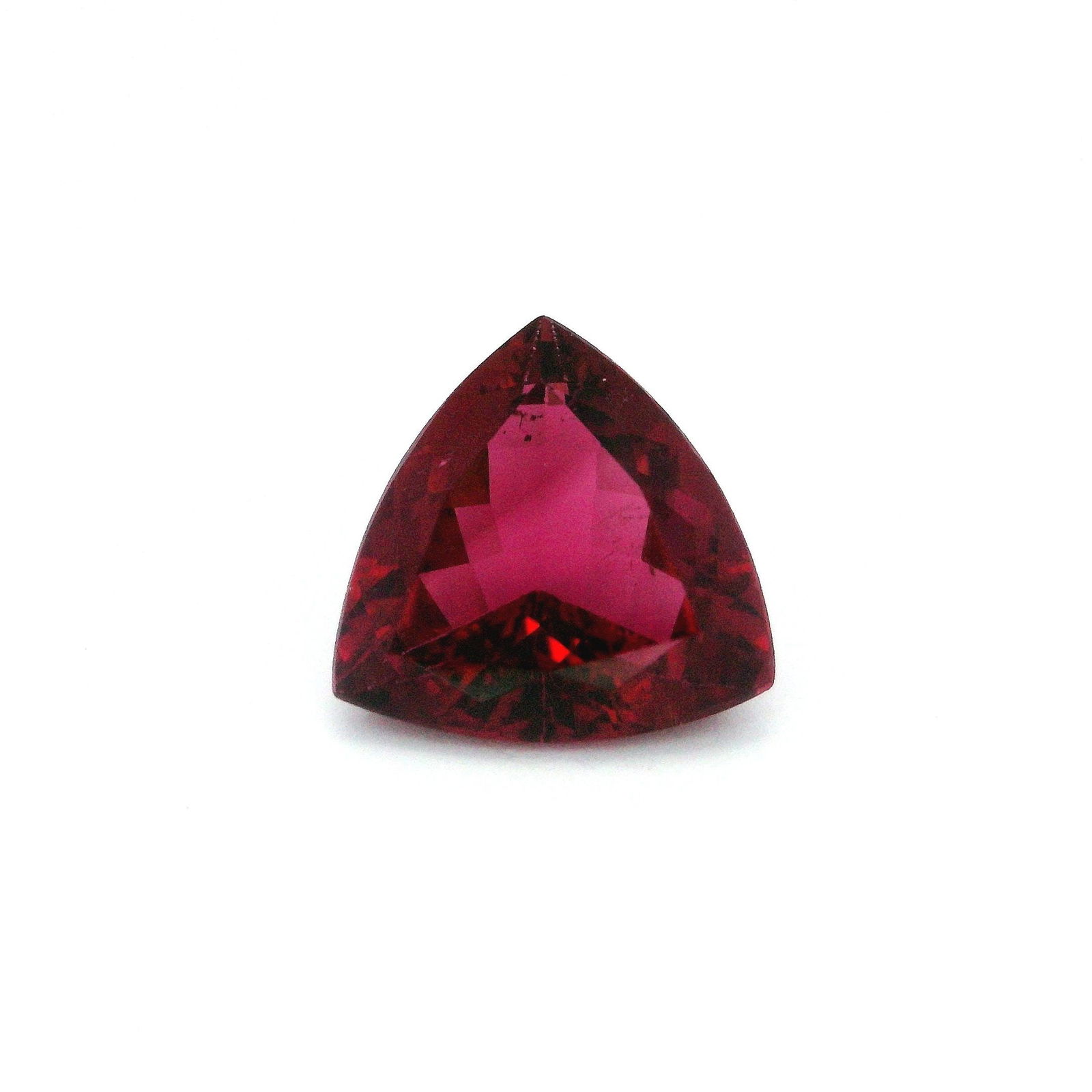 Loose Tourmaline Gemstone - GSI Triangular 2.68ct Red SI: Loose Tourmaline Gemstone - GSI Triangular 2.68ct Red SI This listing features Loose Tourmaline Gemstone - GSI Triangular 2.68ct Red SI. Item specifics are provided below. Item Specifics: Type: Tourma