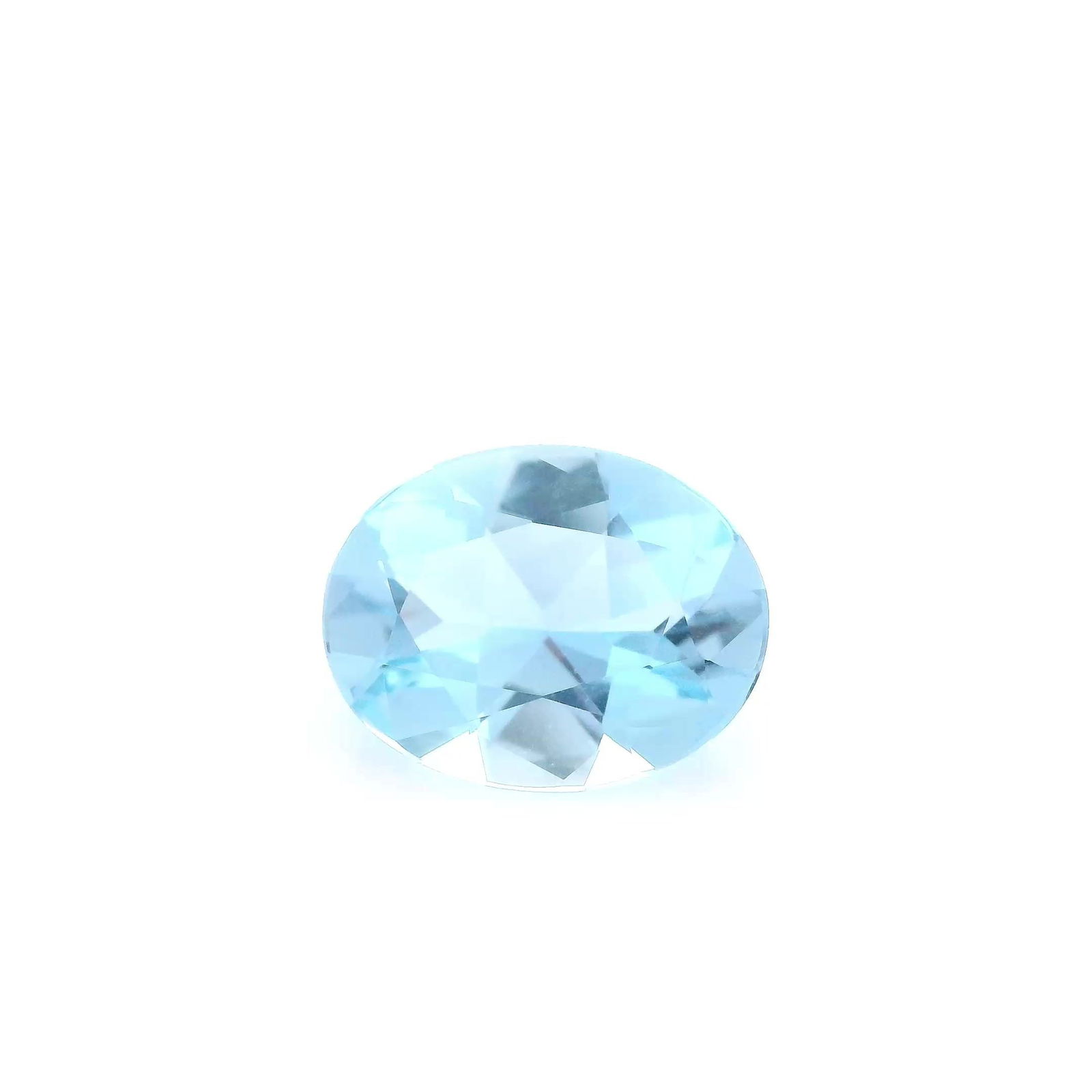 Loose Aquamarine Gemstone - Oval 1.98ct Blue EC (1 of 1)
